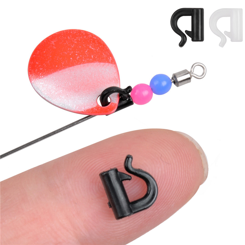 80Pcs Fishing spinner clevis Easy Spin clevises spinner for Willow blades Fishing accessories Spinnerbait DIY lure Making tackle
