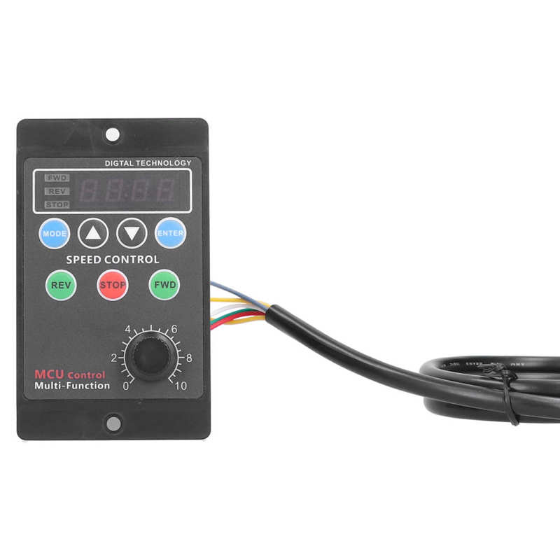 Digital Display Motor Speed Controller 300W AC 220V CW/CCW Speed Pinpoint Regulator Single Phase Gear Reduction Motor Governor