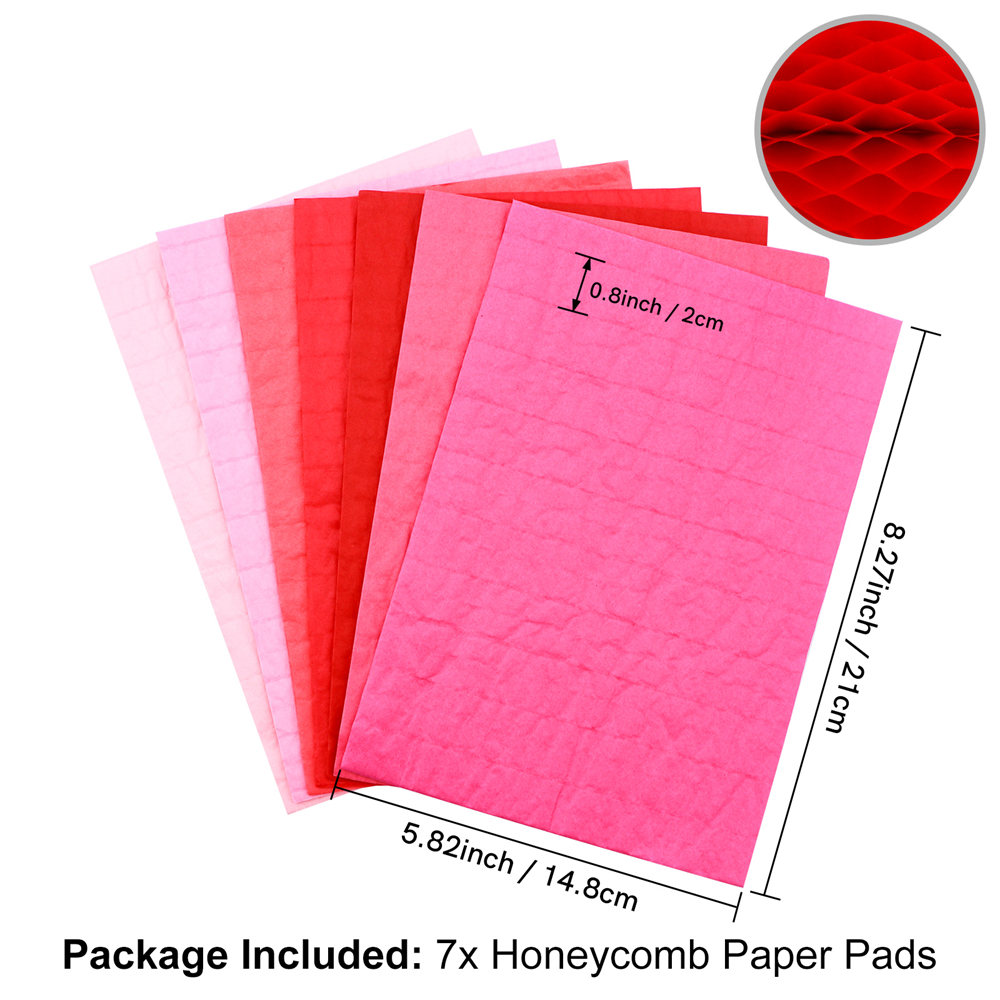 Almohadillas de papel de panal para manualidades 3D DIY y tarjetas emergentes Almohadillas de tejido de panal Colores surtidos para proyectos de manualidades Cumpleaños Añadir diversión: Caqui oscuro