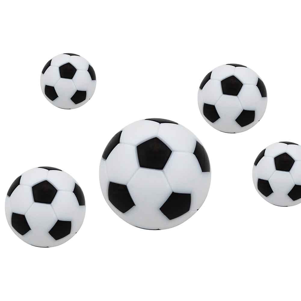 12 stk indendørs spil sportsaktivitet holdbar erstatningsbold til børn runde mini fodbold tilbehør abs bordfodbold sæt