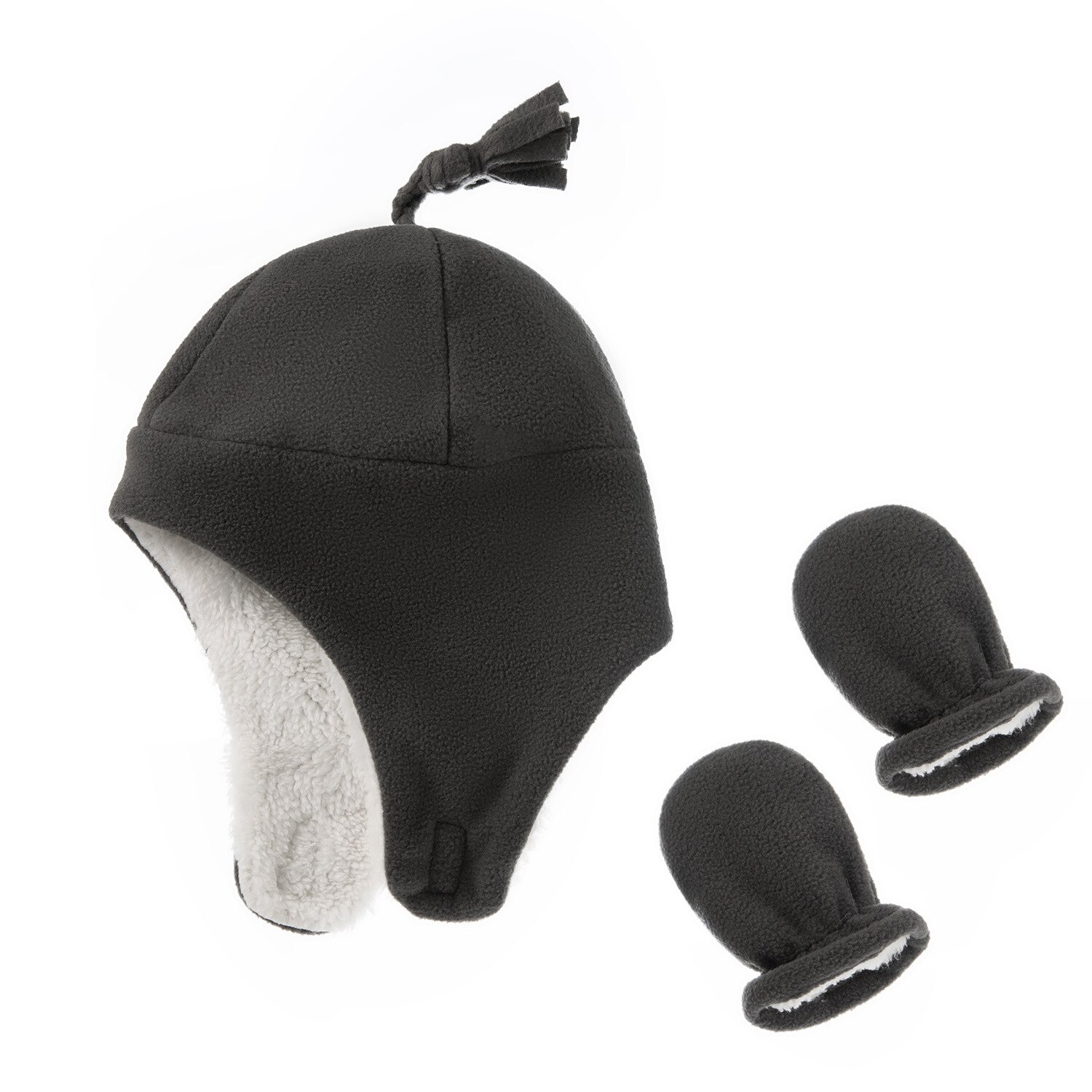 Kids Beanie Hoed Tweedelige Baby Hoed Handschoenen Skullcap Kinderen Hoed In De Winter Warm Kinderen Houden Beschermende oor Cap Hoed Handschoenen