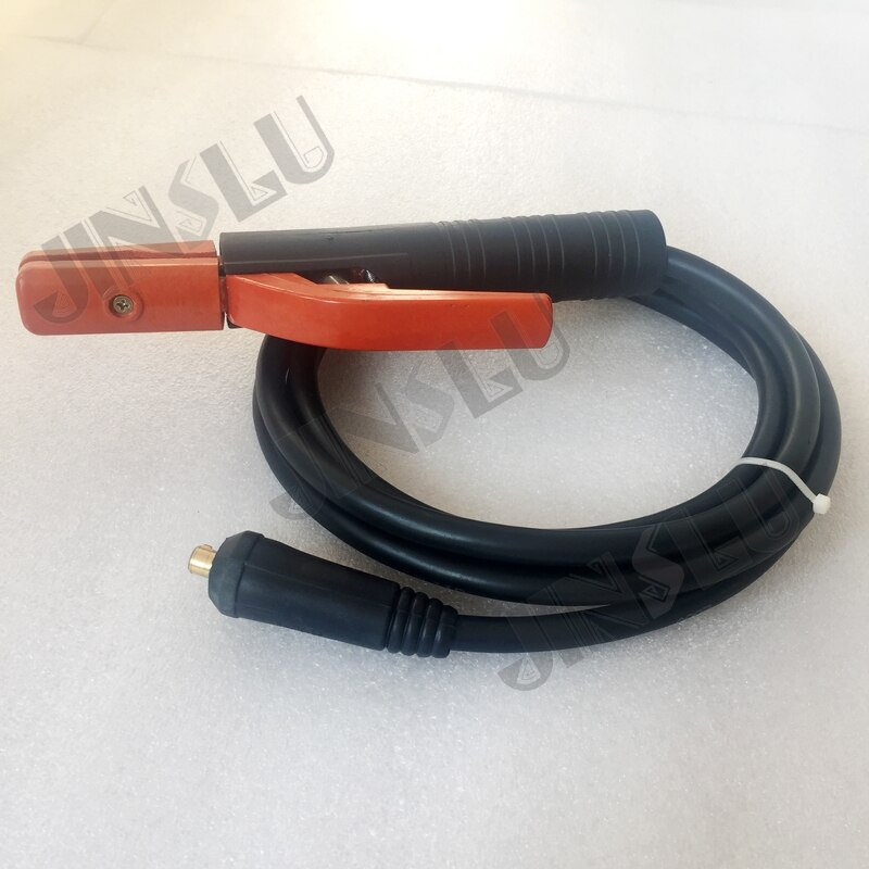 welding machine accessories 300Amp electrode holder 3M cable+300 Amp earth clamp 3M cable,both with DKJ35-50 connector
