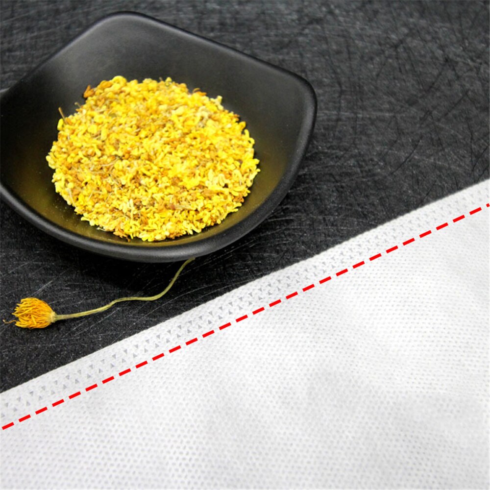 5.5*7 8*10 10*15 Cm Verwijdering Theezakjes Lege Geurende Theezakjes Emptyseal Filter Papier 100 stks/partij Wegwerp Theezakjes Met String