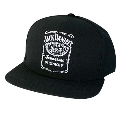 Jack Daniel's Old No.7 cappellino da Baseball ricamato nero regolabile con cappuccio snapback: 6 / M