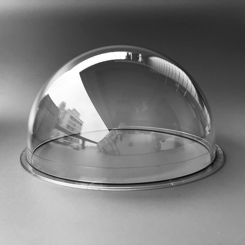 162x85.5mm Indoor Outdoor CCTV Replacement Acrylic Clear Cover Security Camera 6 Inch Dome Protector Housing Transparent Case