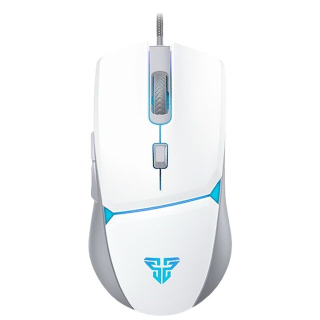FANTECH VX7 Gaming Mouse Wired 8000 DPI Ergonomic Mouse USB With RGB Backlit 6 Programmable Buttons For Computer Gamer Mice: white