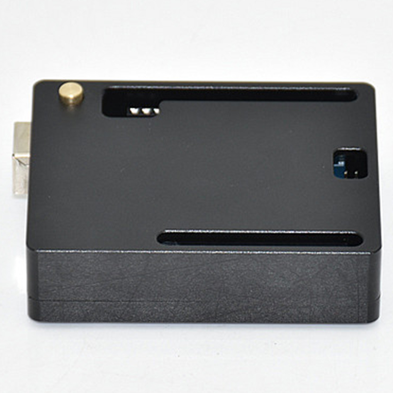 Ultra-Thin CNC Aluminum Case for UNO R3 - Portable Protective Box with GPIO Cable Support