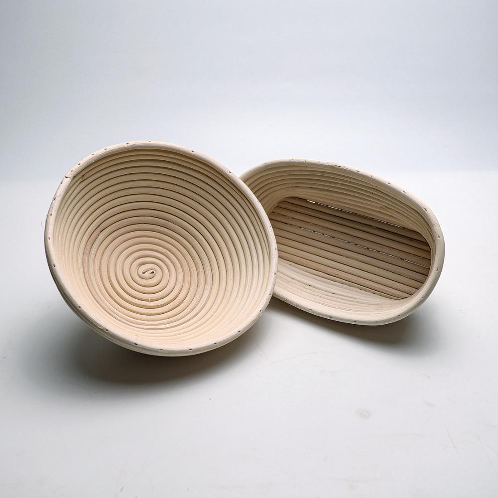 Bread Banneton Proofing Basket Round/Oval - Baskets Sourdough Brotform Proofing Basket for Sourdough Bread Making