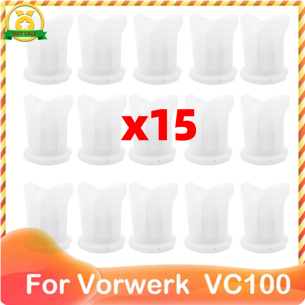 Para Vorwerk Kobold VC100 Aspirador de mano Filtro interior Hepa Accesorios de recambio Kit suave