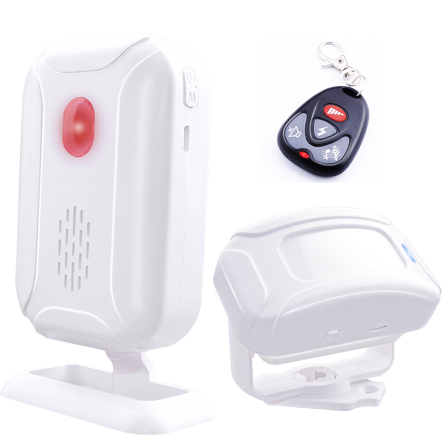 Smatrul Draadloze Deurbel Welkom Ir Infrarood Motion Sensor Alarm 280M Range Home Shop Deurbel Magnetische Chime Nachtlampje deaf: 1PIR 1YK 1RE