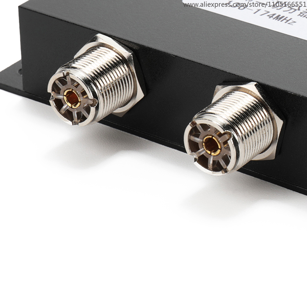 Matsutec MA-Splitter VHF splitter Two way VHF antenna power splitter 136-174MHz Power Divider Splitter for Radio Repeater Power