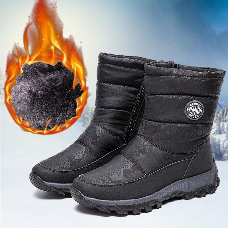 Yween dameslaarzen, waterdicht, dames winterschoenen, warme, zachte, antislip, gratis verzending, outdoorlaarzen voor dames