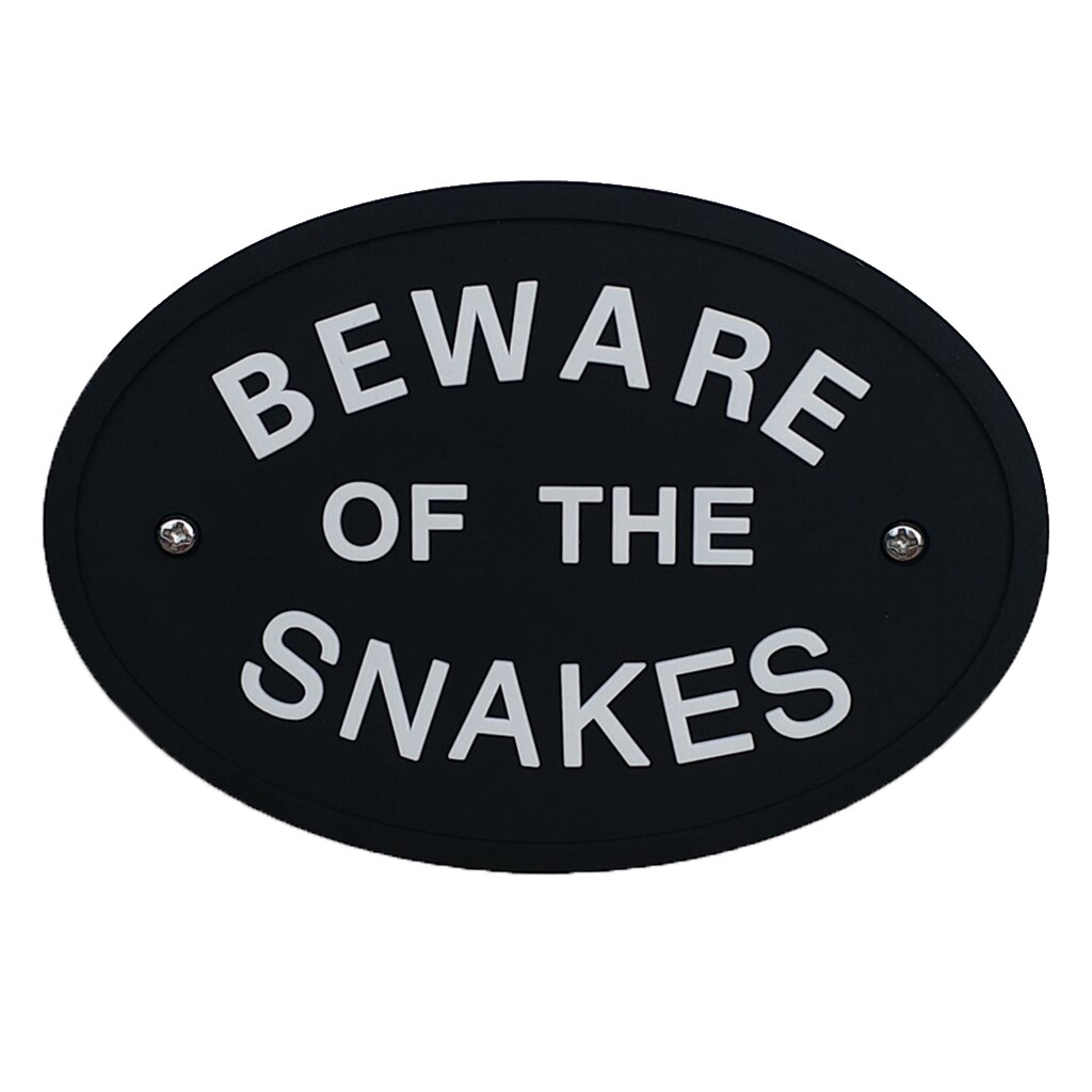 Venligst luk porten husdøren plak plakat væg tegn udendørs haven forsyninger: Pas på slangen