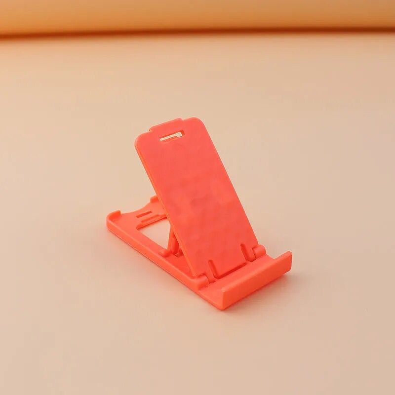 Soporte plegable Universal para teléfono móvil, montaje de escritorio para Samsung S10 Plus, Ultra Note 20, IPhone 11: C16-Orange