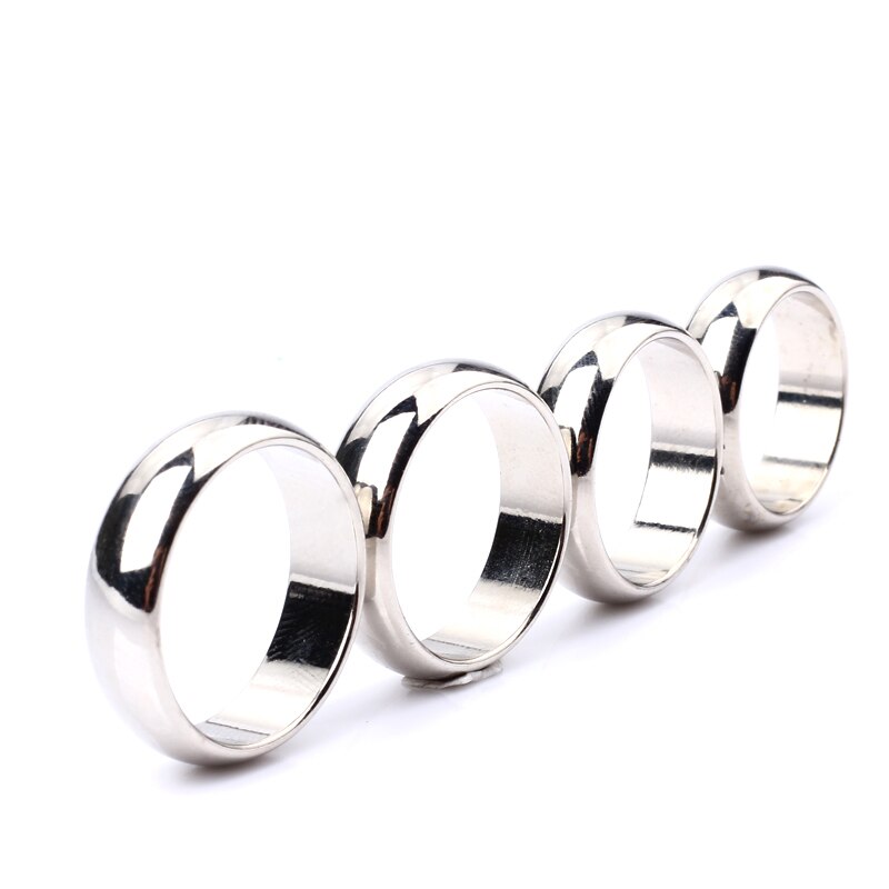 1 Pcs Silver Cambered PK Ring Magic Tricks Strong Magnetic Ring PK Ring 18/19/20/22mm Available Close Up Magic Props