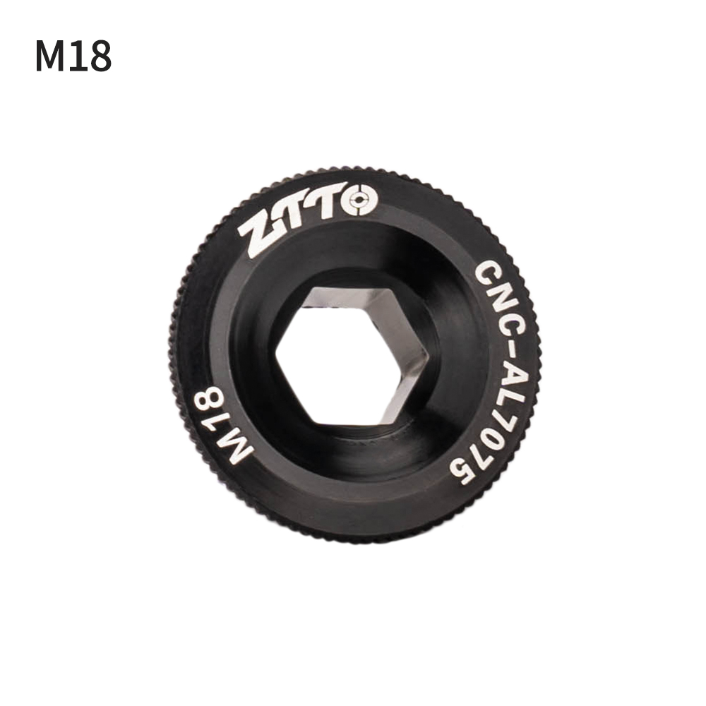 ZTTO-perno de brazo de manivela de bicicleta, tapas de tornillo de manivela de aleación de aluminio, tornillos de cubierta de manivela de bicicleta de montaña y carretera M20 M19 M18 Universal para M6000 105: violet