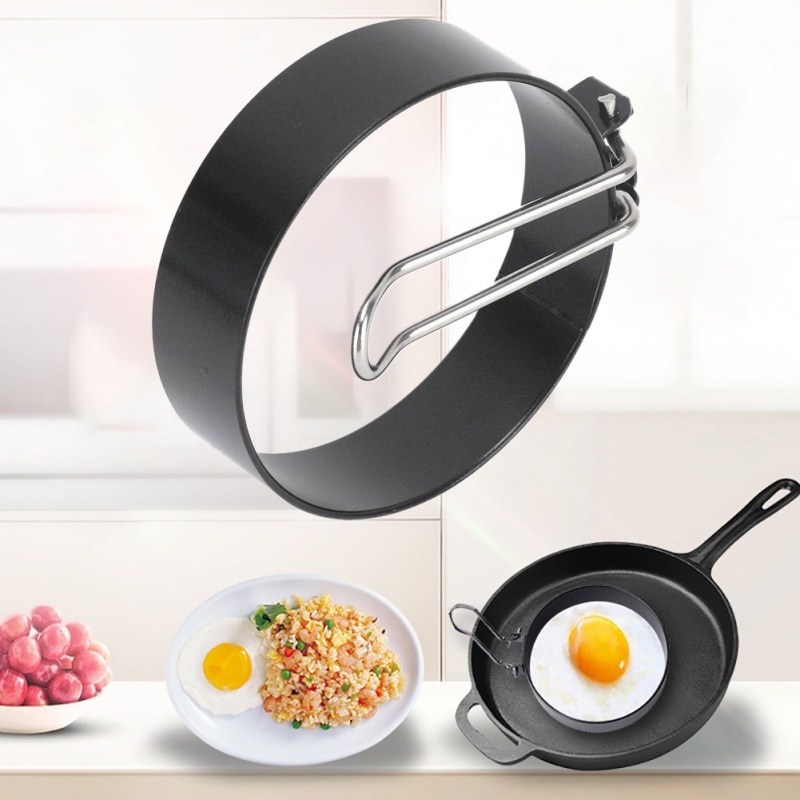 Ei Vorm Ei Ring Pancake Maker Roestvrij Mold Gebakken Eieren Nonstick Gebakken Eieren Mallen Keuken Accessoire #