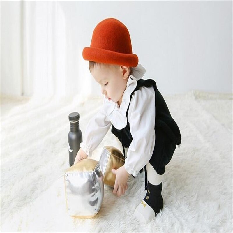 1Pairs Baby Baumwolle Socken Kinder Anti Slip Socken Boden Socken Jungen Mädchen Winter Kurze Baby Kinder Socken S/M für 0 ~ 4T