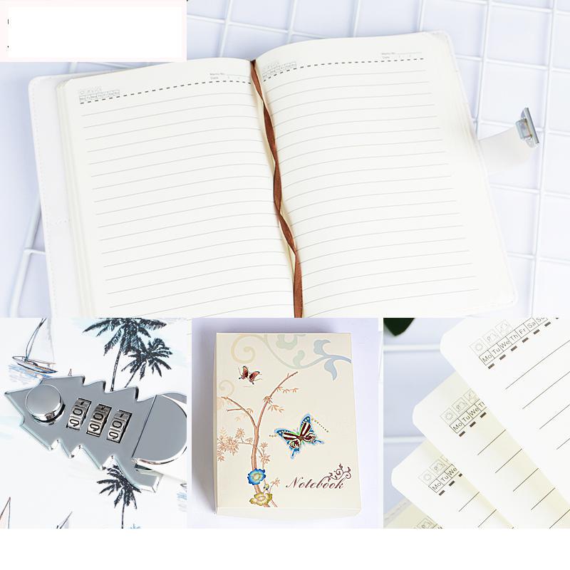A5 Pu Lederen Planner Notebooks En Tijdschriften Wachtwoord Agenda Office Bussiness Dagboek Met Slot Notebooks Schoolbenodigdheden