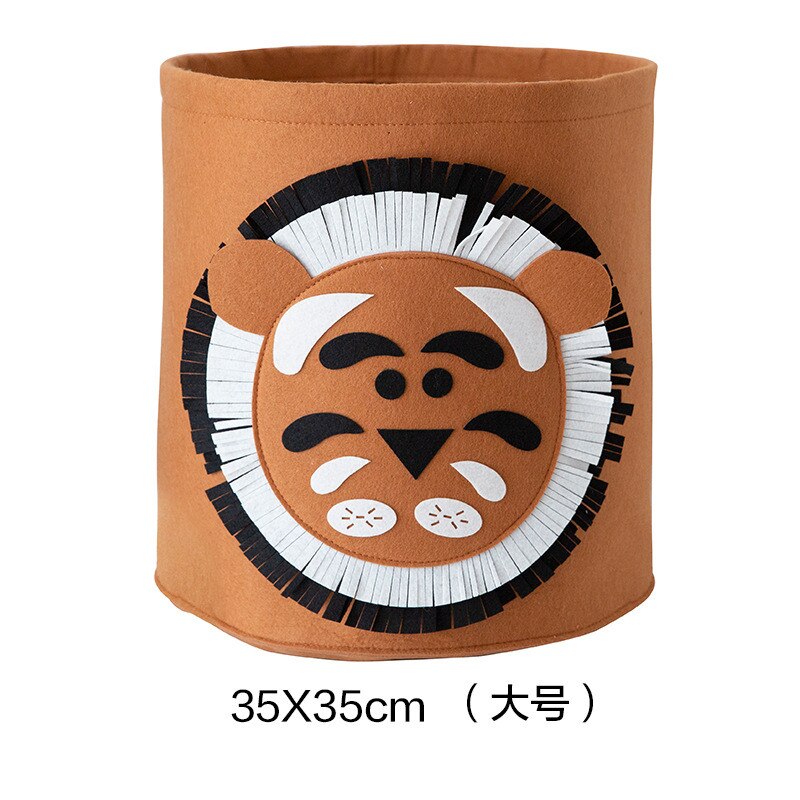 Ins Nordic Kid Zacht Tapijt Tapijten Cartoon Dier Kind Tapijt Speelgoed Opbergtas Kinderkamer Decoratie Voor Baby Bed bumper: Lion  XL