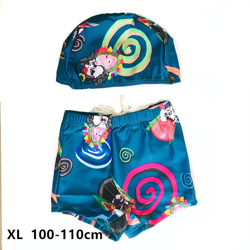 Kids Strand Korte 16-32Kg Jongens Zwembroek Badpak Cartoon Badmode Sneldrogende Korte Strand Korte Zwemmen pak YZN20014: XL  100-110cm
