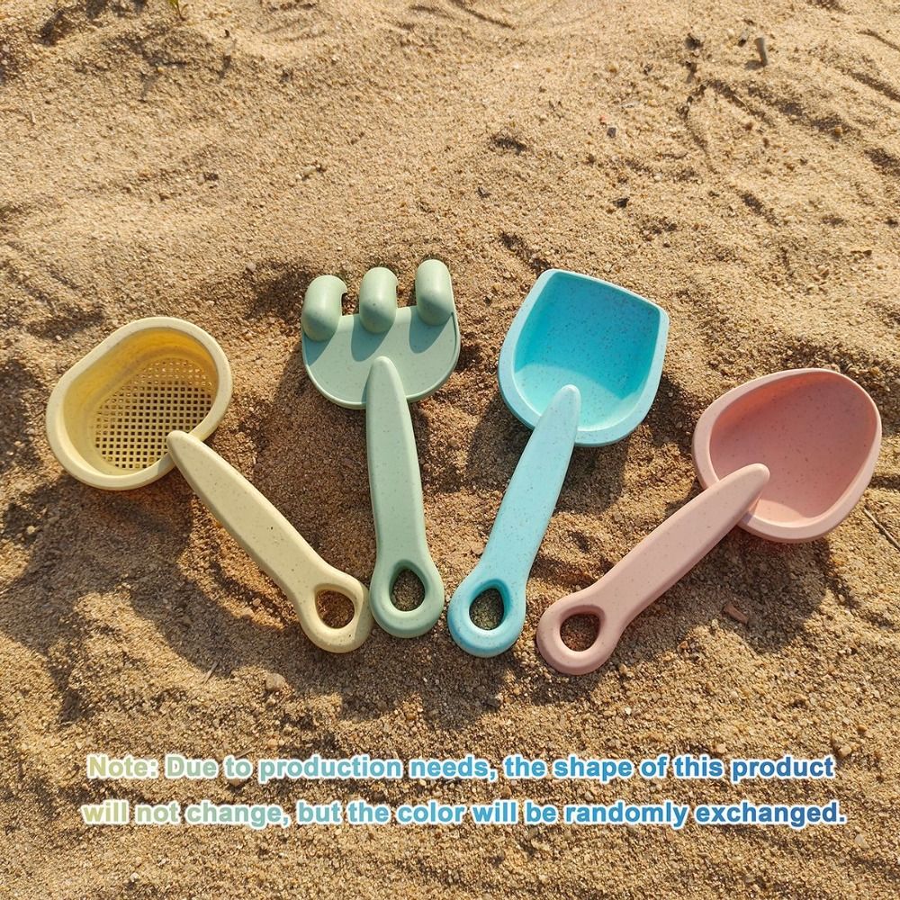1 sæt strandvandslegespand strandsandlegetøj plastik bærbar strandspand legetøj letvægts skovl strandlegetøj sommer