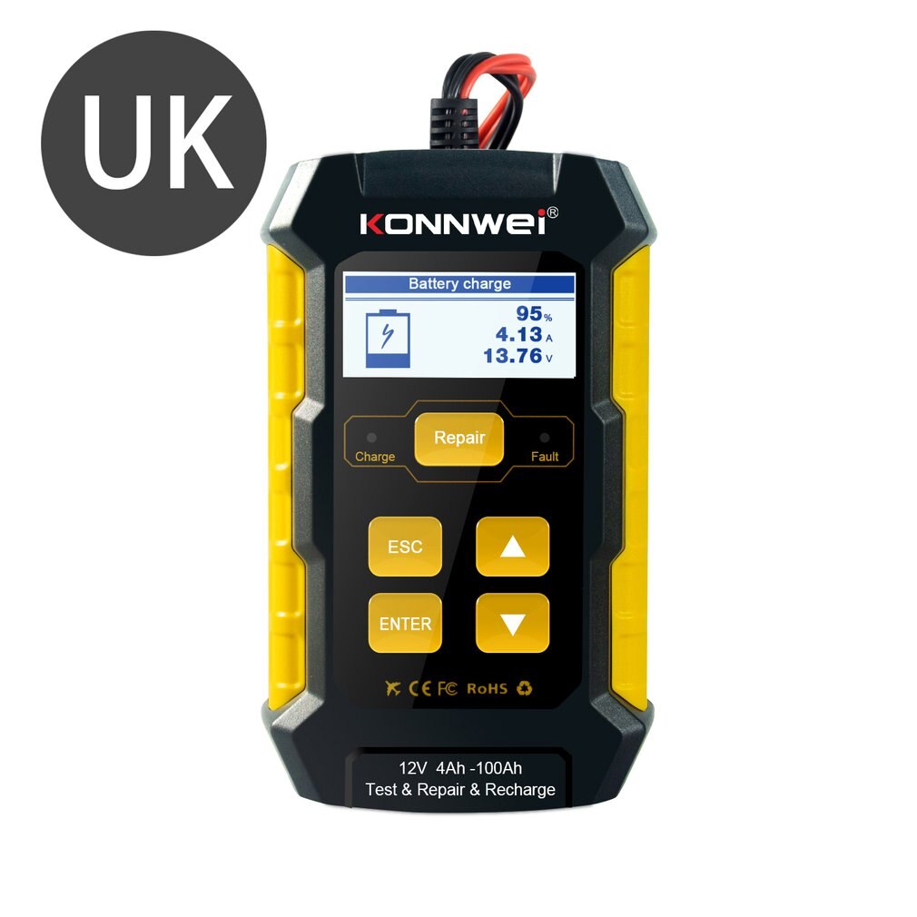 KW510 Batterij Tester Auto Batterij Hersteller Accessoires Lage Frequentie Constante Stroom Tester: British regulatory
