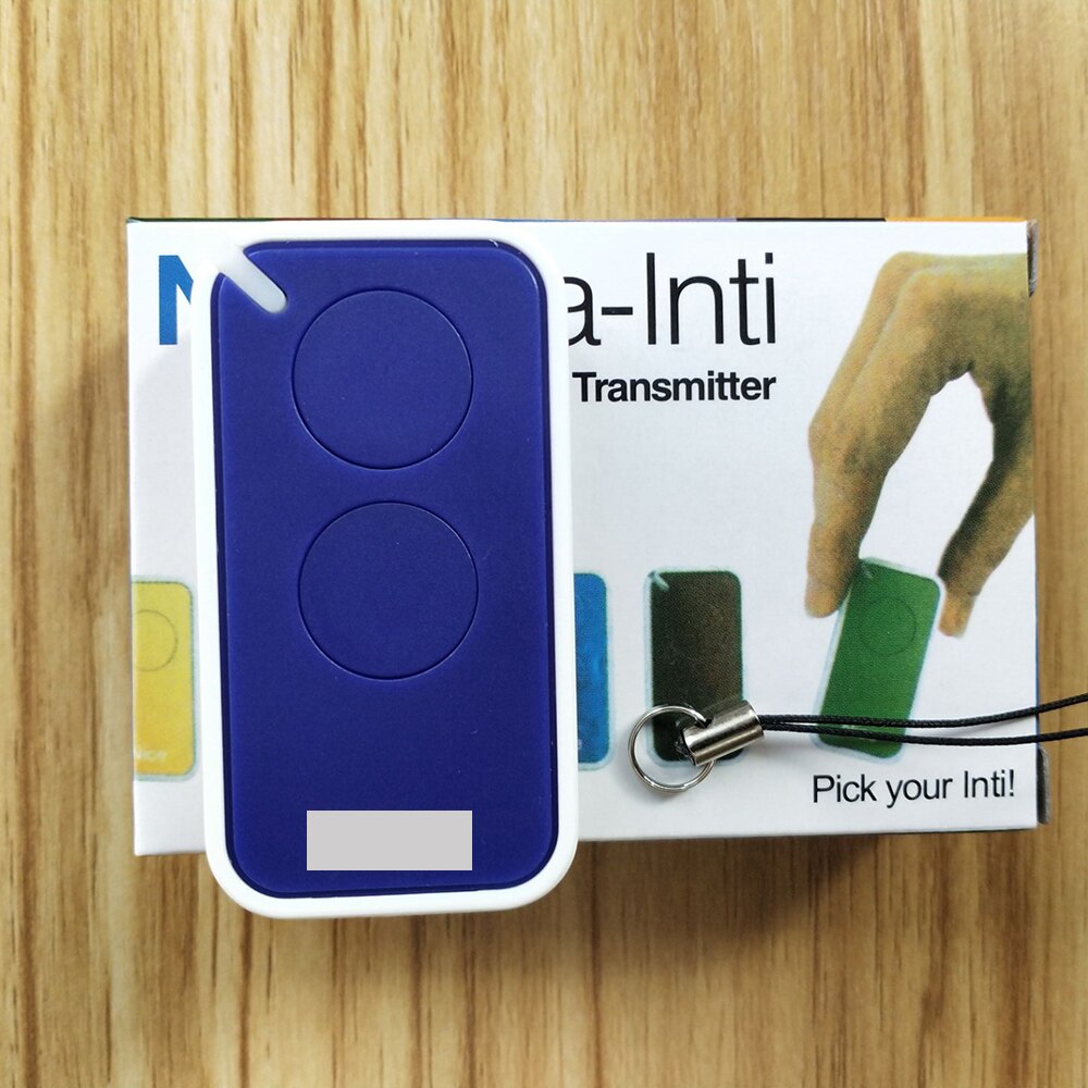 Era Inti-mando a distancia con código de puerta enrollable, abridor de puerta de garaje, FLO FLO1 FLO2 FLO4 FLO4R-S FLO2R-S FLO2RE, 433,92 MHz: INTI Blue