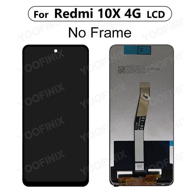 6.53&quot; Original For Xiaomi Redmi Note 9 LCD Display Screen Replacement For Redmi 10X 4G LCD M2003J15SG Display M2003J15SC Parts: 10X 4G No Frame