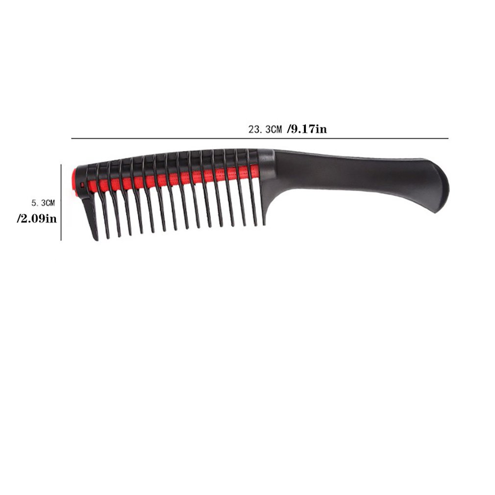 Peigne à cheveux Anti-noeud peigne croisé peigne de coiffure Anti-nouage pour soins et nettoyage du lièvre des femmes