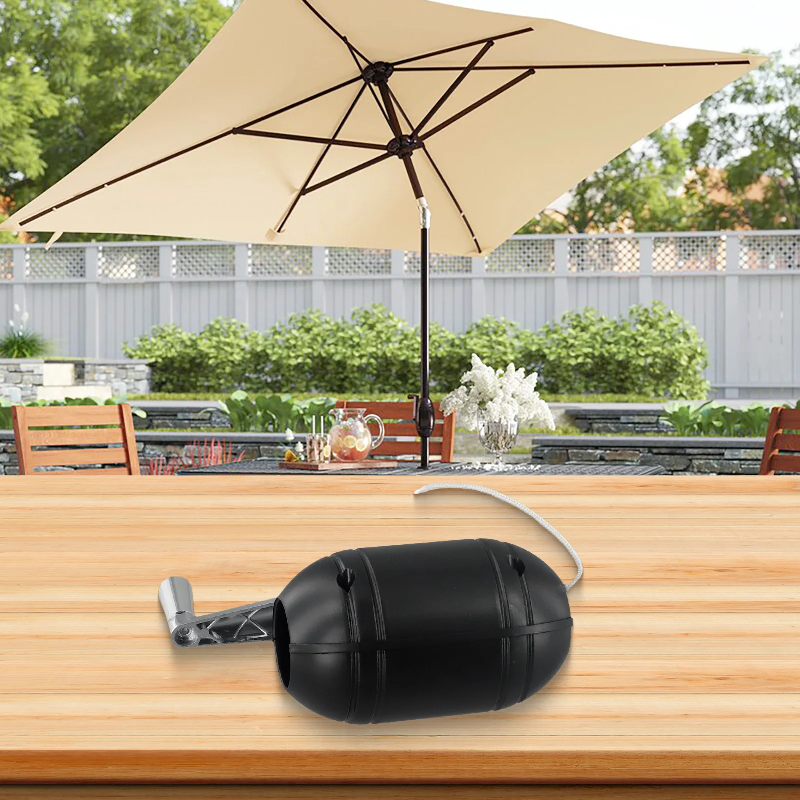 Kruk Buitenterras Paraplu Balkon Zwart Buitenterras Buitenterras Paraplu Vervanging Onderdelen Buiten Leven