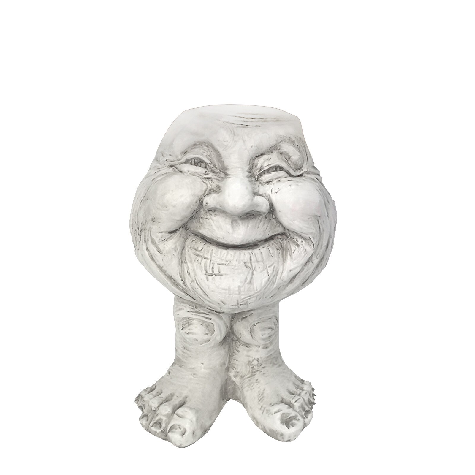 Muggly Muggly's The Face Garden Statue Planter Outdoor Ga... – Grandado