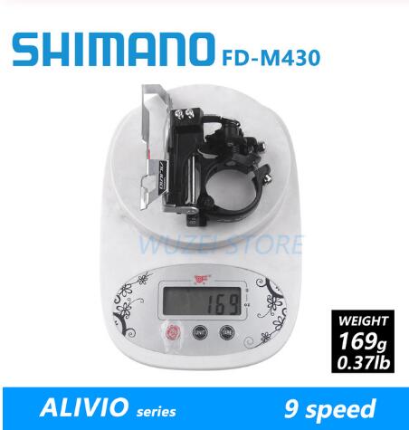 Shimano, Alivio cambio 21/24/27, RD-M430 de terciopelo RD-M360 RD-M370/7/8/9, bicicleta de montaña frente a RD-M390, cambio: FD-M430