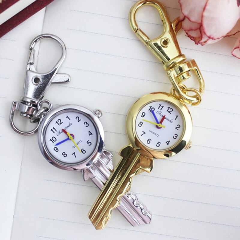 Chaoyada – montre de poche à Quartz en acier inoxydable, Vintage, Antique, , unisexe