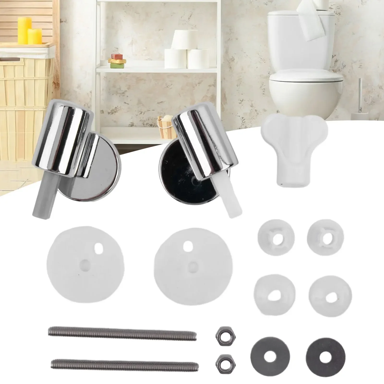 Hardware Toiletscharnieren Meubelbeslag Vervanging Soft Close Scharnieren Toilet Top Bevestigingsmethode Badkamerbeslag