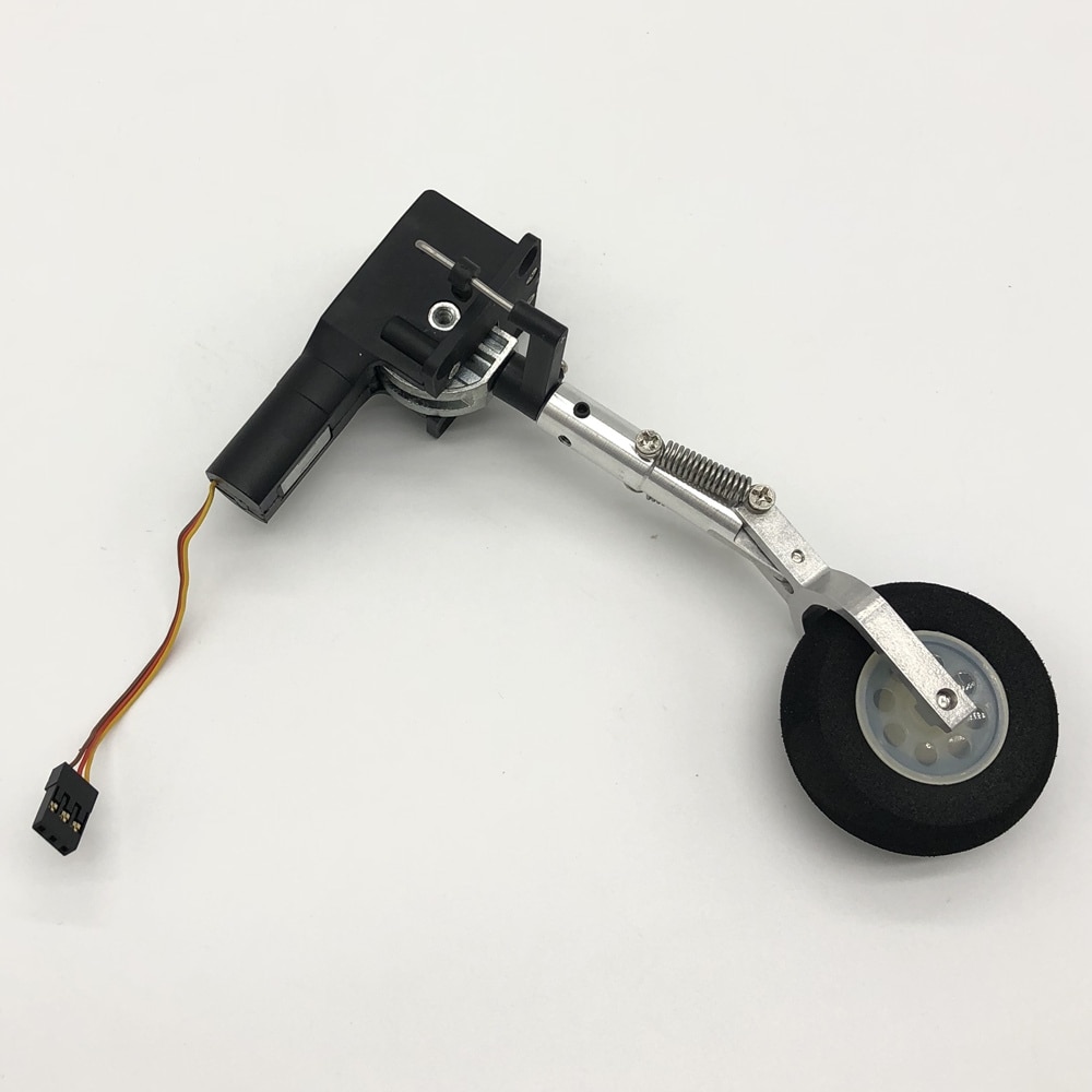 Single Wheel Retractable Nose Landing Gear for RC Airplanes and Jets