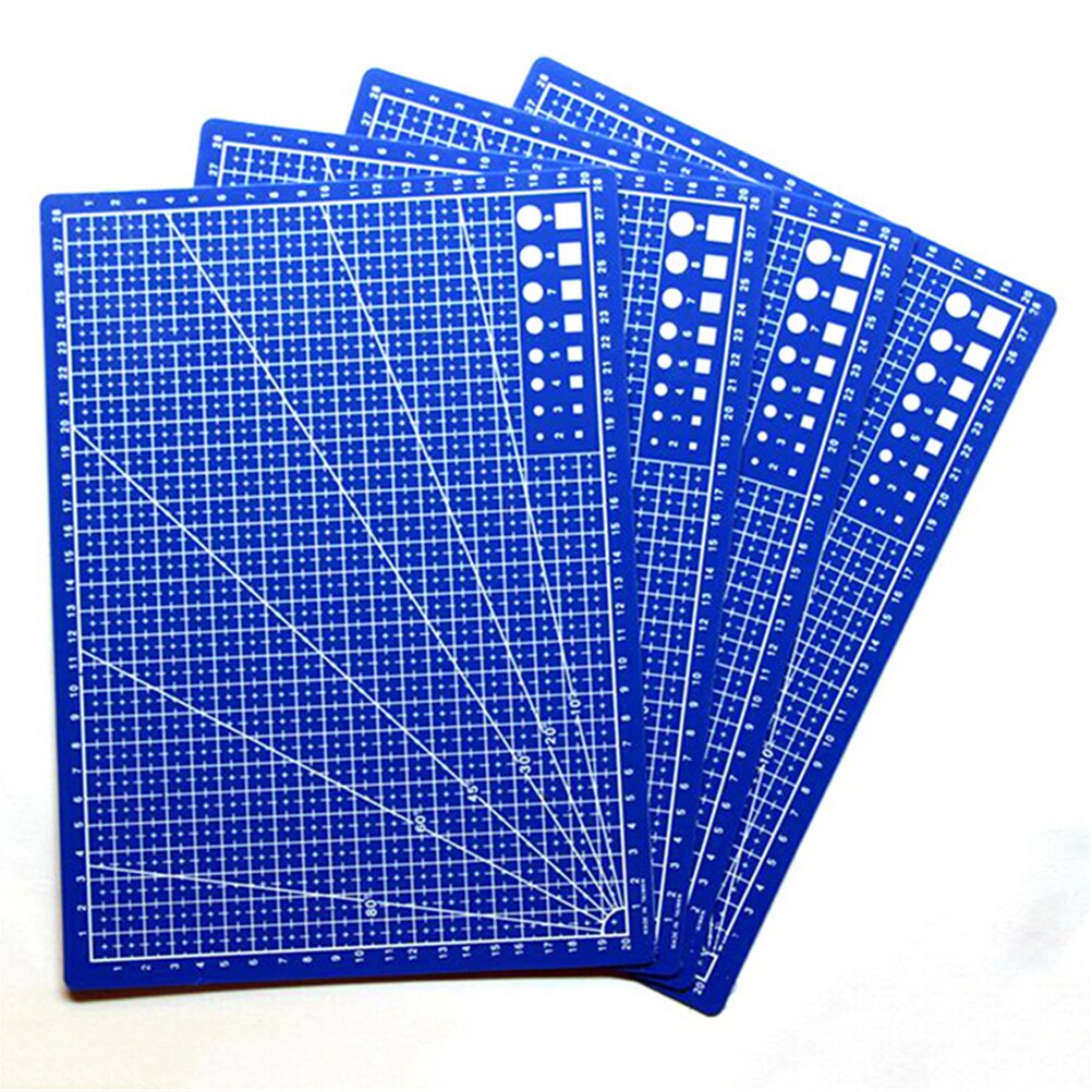A4 Grid Cutting Mats Double-sided Self Healing Cutting Plate Cut Cardboard PVC Manual DIY Patchwork Cutting Pad 30*22cm