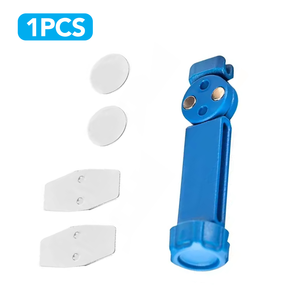 Durable Steel Bicycle Brake Pad Spreader Tool 360° Rotatable Bike Oil Disc Piston Reset Hydraulic Brake Caliper Piston Extension: WHITE