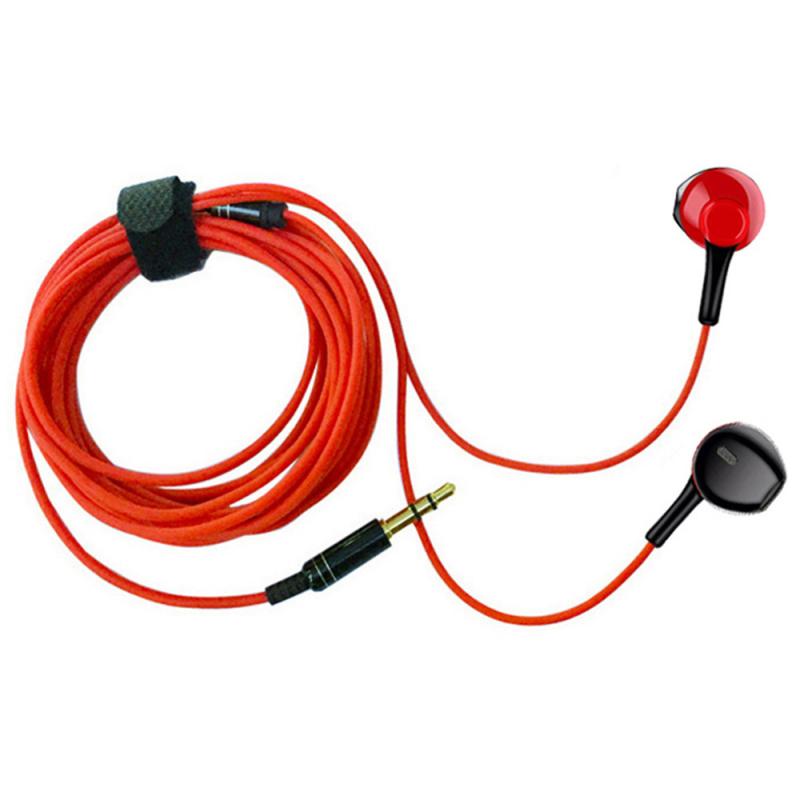 3m MP3 Subwoofer Super Long Wires Earphone In-ear Hearphones Earbuds Anchor Live Heavy Bass Noise Headset For Xiaomi