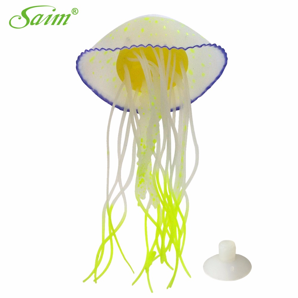 10 cm creatieve kunstmatige kwallen aquarium aquarium ornamenten acuarios vivid kwallen landschap decoratie voor aquarium