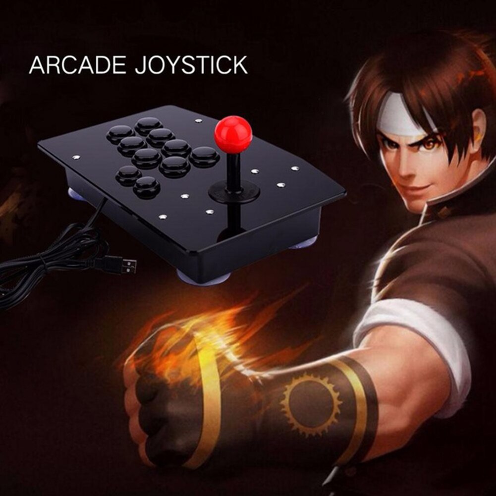 Choifoo Arcade Joystick Case Arcylic Materiaal Led Gat Diy Arcade Machine Joystick Acryl Panel + Case Shell Vervanging