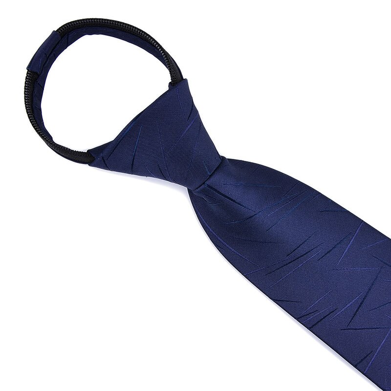 Corbatas con cremallera 8cm corbata Formal clásica de negocios para hombre corbata de boda 8cm Corbata a rayas vestido con camisa de Accesorios: Y8107CX