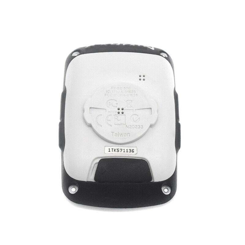 For Garmin Edge 500 Back Cover Edge 500 Back Case Replacement Part Black & White - Used