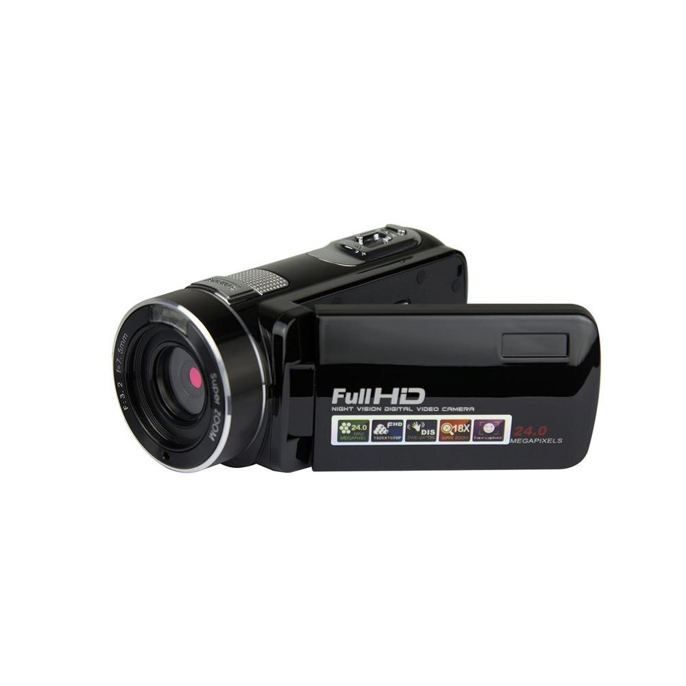 24MP 1080 HD Fotocamera Digitale Anti-Shake Video Camcorder CMOS Micro Macchina Fotografica Viso Funzione di Rilevamento Dmiling Viso Foto