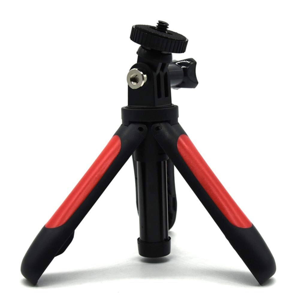 Handheld Mini Tripod Selfie Stick Extendable Monopod Stand for Zoom H1 H1n H2 H2n H4n pro H5 H6 Q2n Q2HD Q3 Q4 Q4n Q8: Red