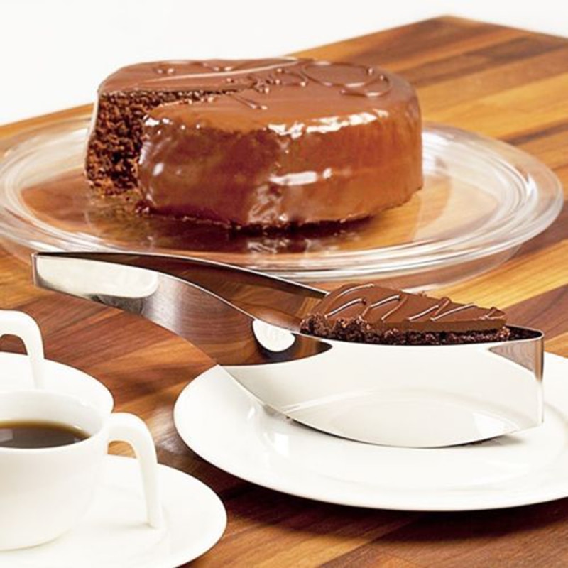 Cake Slicer Server Stainless Steel Cake Cutter Slicer Tool Bread Butter Baking Pie Bake Tools Slicer Cutter D0533