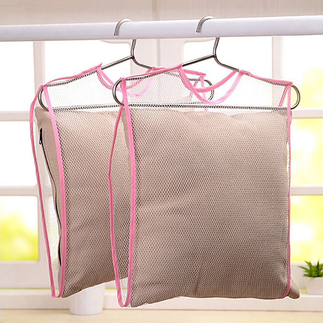 5pcs Kussen Drogen Netto Multipurpose Drogen Netten Zak Mesh Opbergtas voor Pop Speelgoed Mesh Lade Droogrek Hanger netto