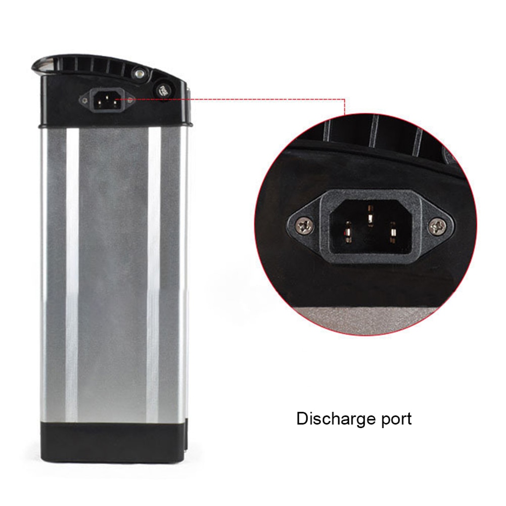 Contenitore di batteria di Protezione Bagagli per La Bici Elettrica E-bicicletta 36V 48V della Cassa del Supporto E-bicicletta 18650 supporto Custodie