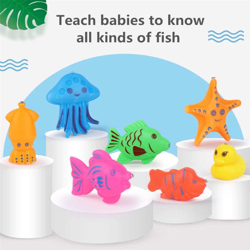 Creatieve Babybadkamer Speelgoed 22 Stuk Magnetische Vissen Speelgoed Set Bad Speelgoed Prachtige