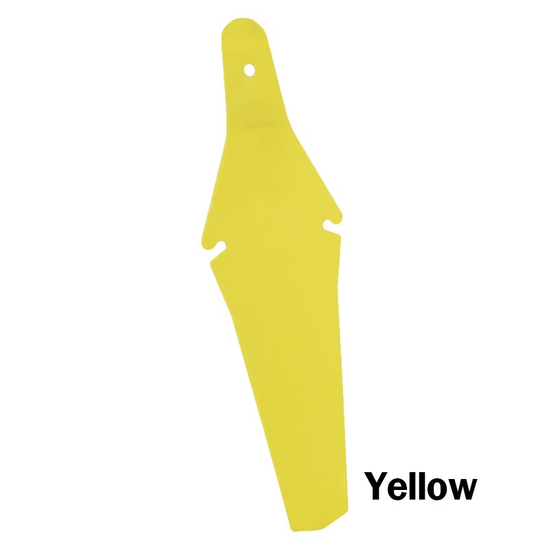 Bicycle Saddle Mudguard Dead Fly Mountain Road Bike Mini Portable Mudguard Wing Plastic Riding Saddle Mudguard Removable Parts: YELLOW